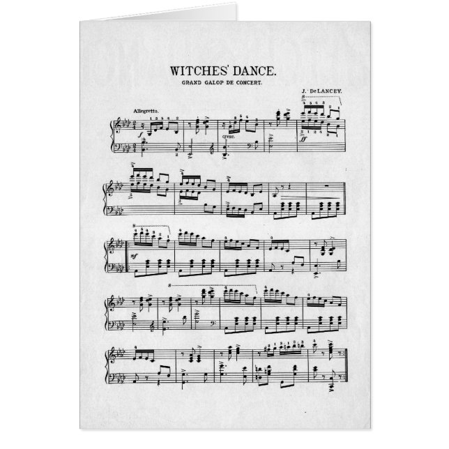 La danse des sorcières (Devant)