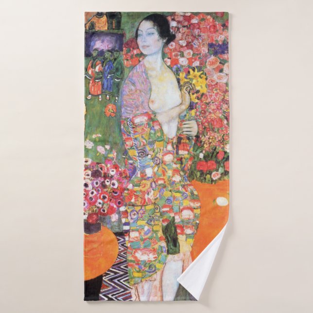 La Danseuse, Gustav Klimt (Serviette de bain)