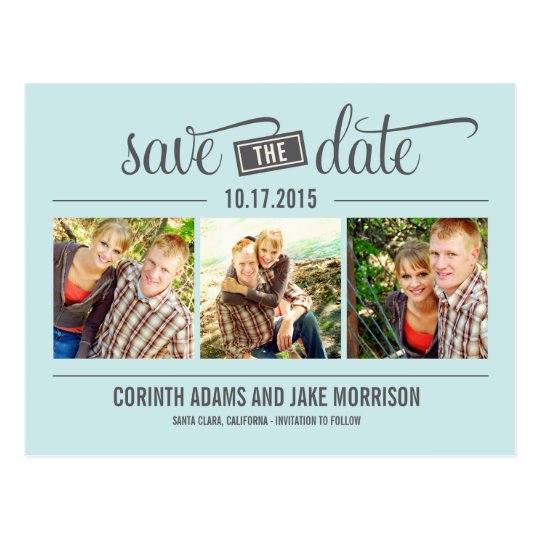 "" La date - sauvez la carte de date