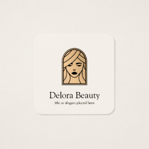 La déesse de beauté Le visage de la femme