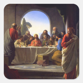 La Dernière soupe de Carl Bloch Sticker