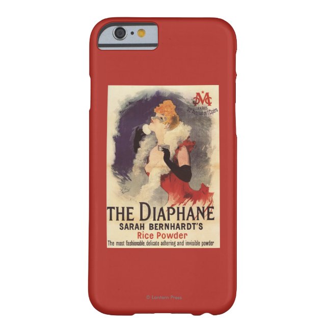 La Diaphane Frau, die Gesichtpromo-Plakat Case-Mate iPhone Hülle (Rückseite)