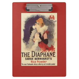 La Diaphane Frau, die Gesichtpromo-Plakat Klemmbrett