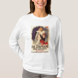 La Diaphane Frau, die Gesichtpromo-Plakat T-Shirt