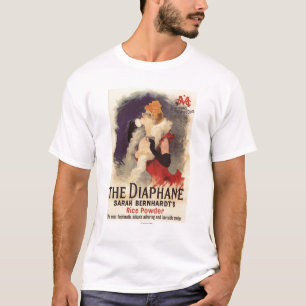 La Diaphane Frau, die Gesichtpromo-Plakat T-Shirt