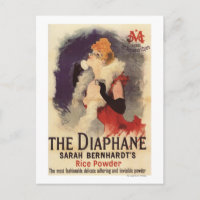 La Diaphane Woman Powdering Face Promo Poster