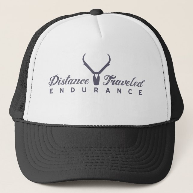 La distance a voyagé casquette de camionneur de (Devant)