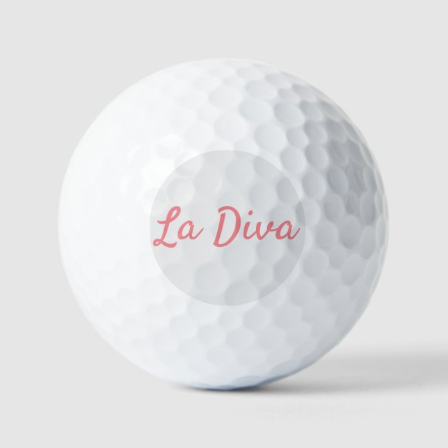 La Diva   Golfball (Vorderseite)