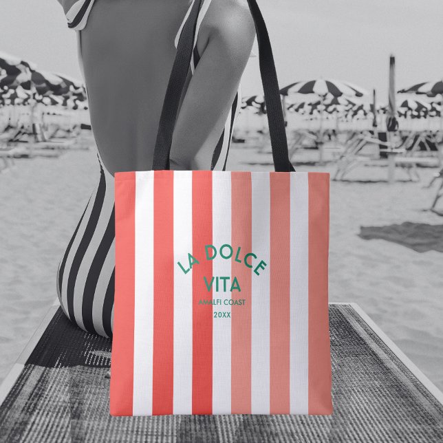 La Dolce Vita Amalfi Küste Cabana Streifen Tasche (Von Creator hochgeladen)