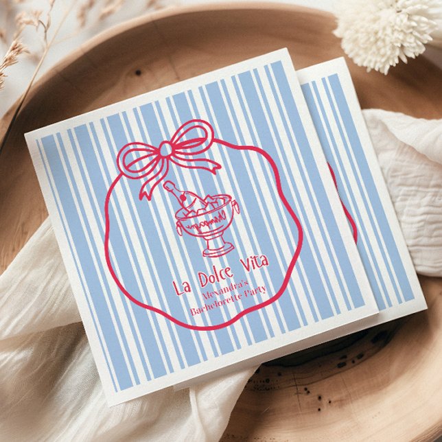 La Dolce Vita Bachelorette Serviette (Von Creator hochgeladen)