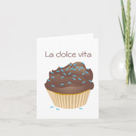 La dolce vita - das süße Leben Karte