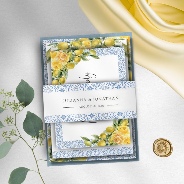 La Dolce Vita Empfang Beilage Card Einladungsbanderole (Von Creator hochgeladen)