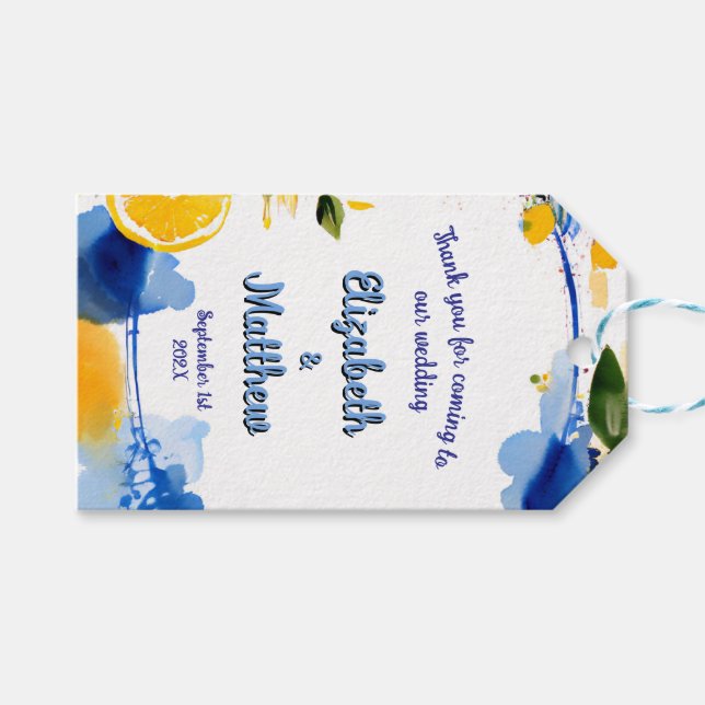 La Dolce Vita Geschenkanhänger (Vorderseite (Horizontal))