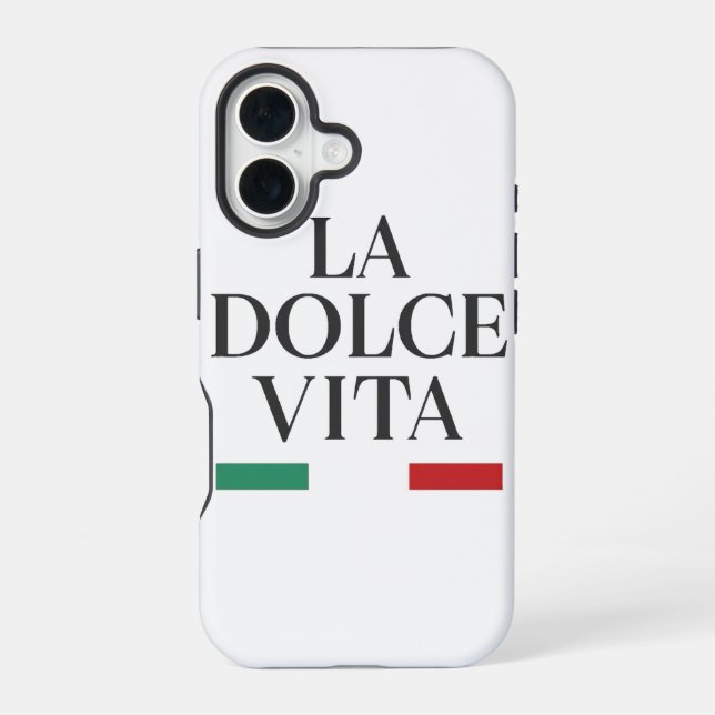 La Dolce Vita Italia I-Phone Case iPhone 16 Hülle (Rückseite)