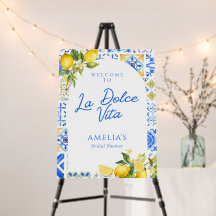 La Dolce Vita Italian Lemon Bienvenue à la Mariée