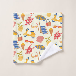 La dolce Vita Italian summer beach Pattern 