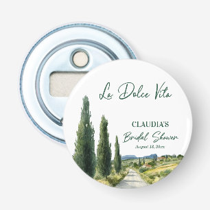La Dolce Vita Italian View Brautparty-Geschenk Flaschenöffner