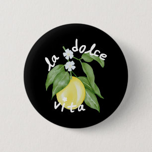 La Dolce Vita La Dolce Bride Italien Lemon Matchin Button