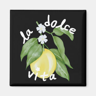 La Dolce Vita La Dolce Bride Italien Lemon Matchin Magnet