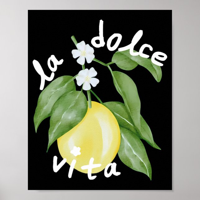La Dolce Vita La Dolce Bride Italien Lemon Matchin Poster (Vorne)