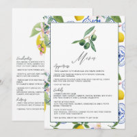 La Dolce Vita Lemon & Olive Mediterrane Hochzeit