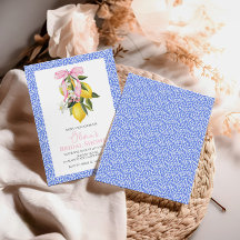 La Dolce Vita Lemon Pink Bow Brautparty