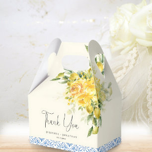 La Dolce Vita - Mediterrane italienische Hochzeit Geschenkschachtel