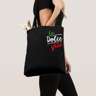 La Dolce Vita Medium All-Over-Print Tote Bag Tasche