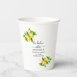La Dolce Vita Mittelmeer Bacheloretto Pappbecher