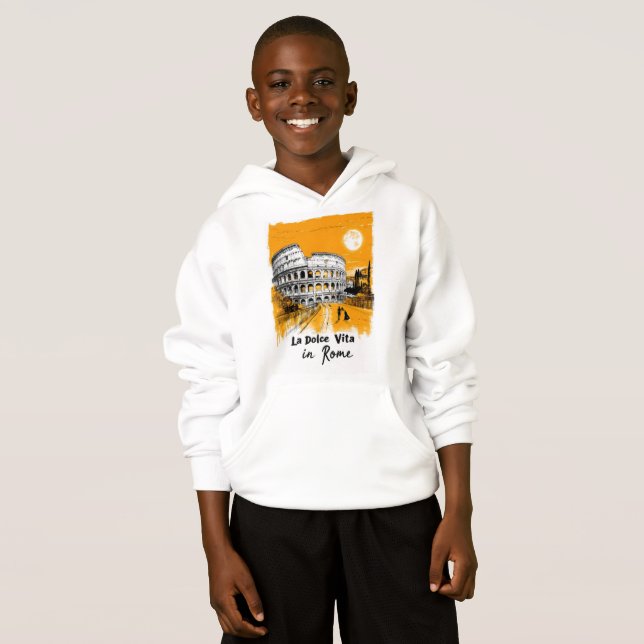 La Dolce Vita - Poster Art Hoodie (Vorne ganz)