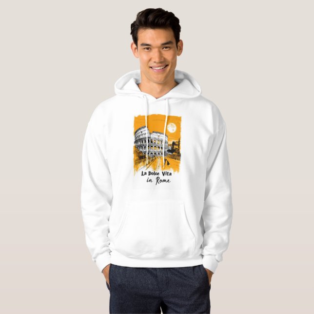 La Dolce Vita - Poster Art Hoodie (Vorne ganz)