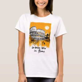 La Dolce Vita - Poster Art T-Shirt