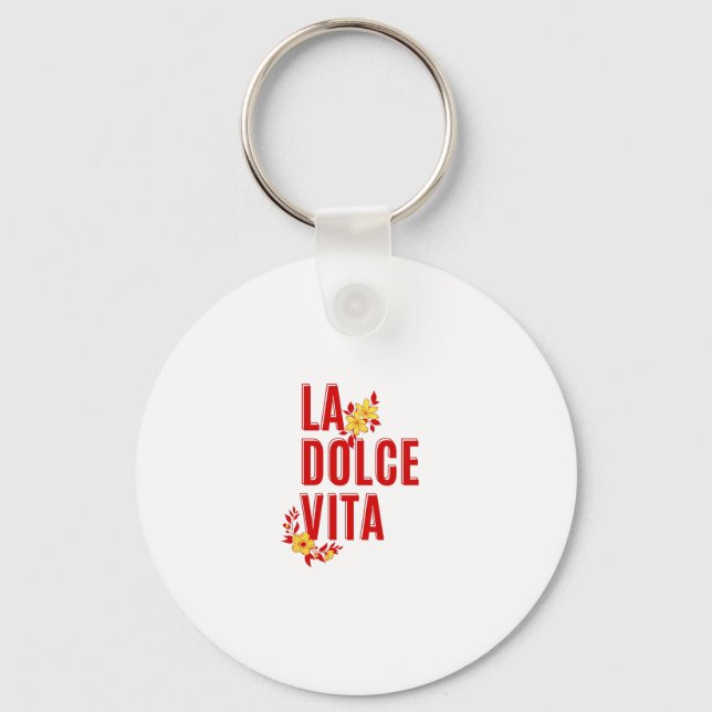 La dolce vita schlüsselanhänger (Vorderseite)