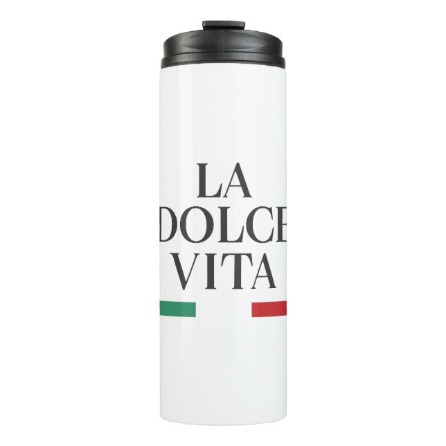 La Dolce Vita Thermal Tumbler Thermosbecher (Vorderseite)