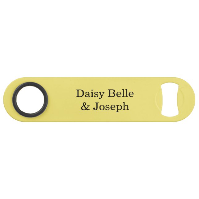 La Dolce Vita Wedding Bottle Opener Bar Key (Vorderseite (Horizontal))