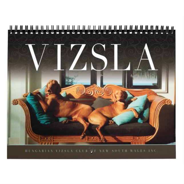 La Dolce Vizsla Kalender (Titelbild)