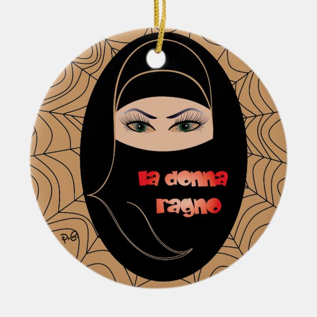 la donna ragno / Ornament (Vorne)