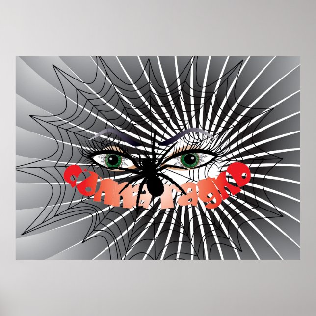 La donna ragno / Poster (Vorne)