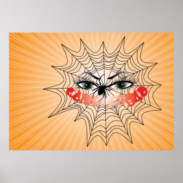 La donna ragno / Poster (Vorne)