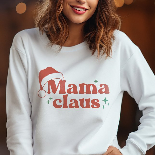 La drôle de famille Mama Claus Sweatshirt (Créateur téléchargé)