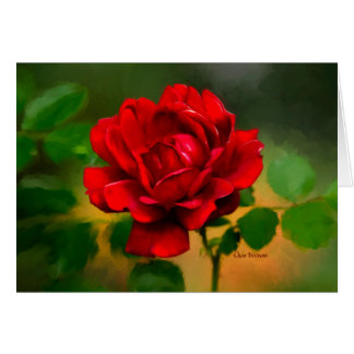 La "essence" d'un rose rouge !