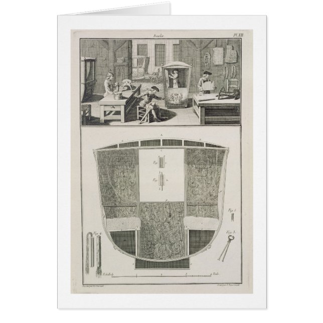 La fabrication d'une chaise berline dans un constr (Devant)