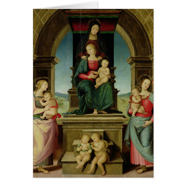 La famille de St Anne, c.1507 (Devant)