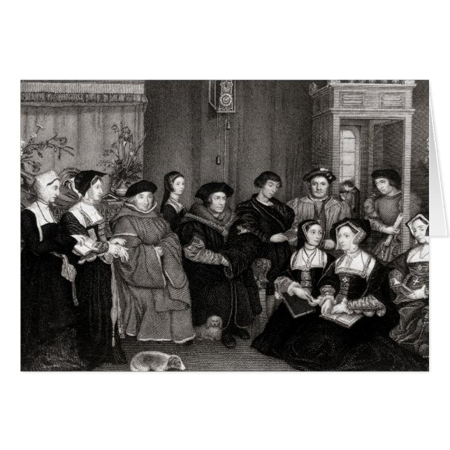 La famille de Thomas More (Devant horizontal)