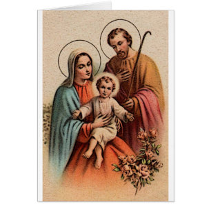 La famille sainte - Jésus, Mary, et Joseph