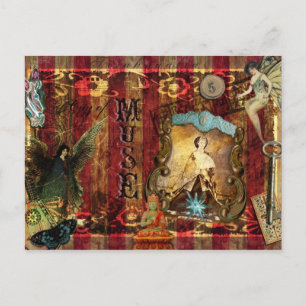 La fantastique Cité de Muse Carte postale