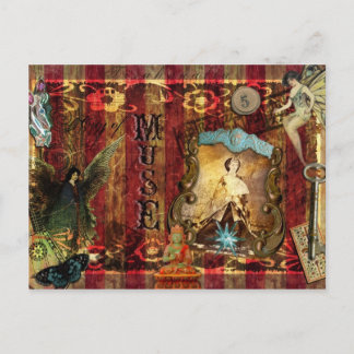 La fantastique ville de Muse Carte postale