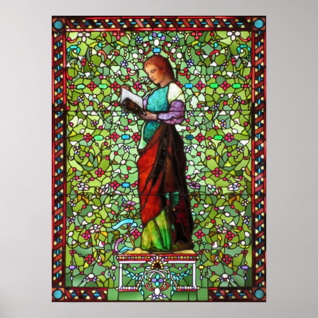 La Farge - Abend 1881 Poster (Vorne)