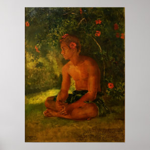 La Farge - Skizze von Maua Apia, einem unserer Boo Poster