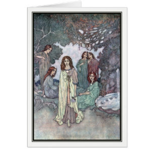 La fée du jardin par Edmund Dulac